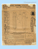 McCall 8221: 1910s Uncut Misses Edwardian Dress Sz 38 B Vintage Sewing Pattern