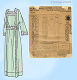 McCall 8221: 1910s Uncut Misses Edwardian Dress Sz 38 B Vintage Sewing Pattern