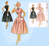 McCall's 9704: 1950s Misses Street Dress Size 30 Bust Vintage Sewing Pattern