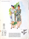 1940s Digital Download McCall July 1941 Advance Styles Magazine Pattern Book Catalog