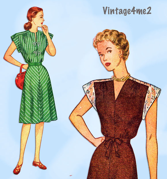 McCall 6432: 1930s Rare Misses Beach Pajamas Size 38 Bust Vintage Sewi –  Vintage4me2