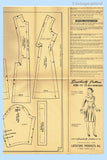 1940s Vintage Simplicity 4394  Latexure Manikin Mannequin Doll Clothes Pattern 15 Inch