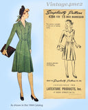 1940s Vintage Simplicity 4394  Latexure Manikin Mannequin Doll Clothes Pattern 15 Inch