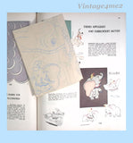 1940s Vintage Simplicity Transfer Pattern 7132 Disney Uncut Dumbo Kid Bedspread