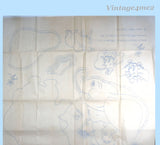 1940s Vintage Simplicity Transfer Pattern 7132 Disney Uncut Dumbo Kid Bedspread