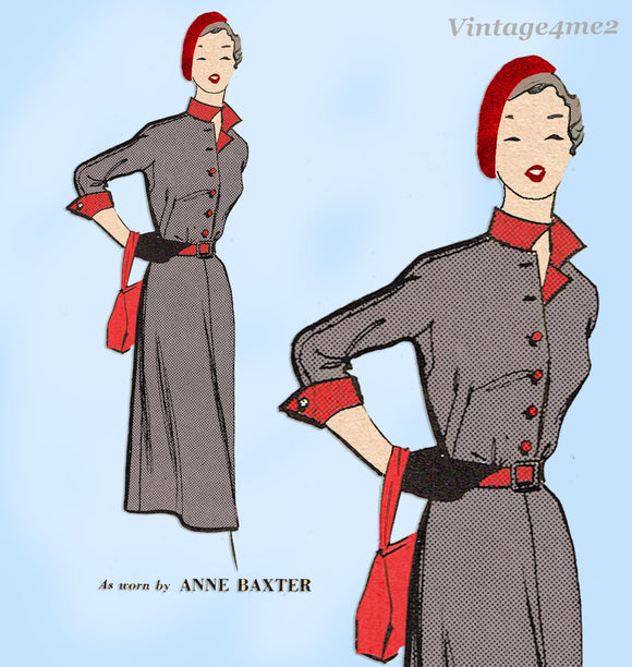 1950s Vintage Mail Order Sewing Pattern 15 