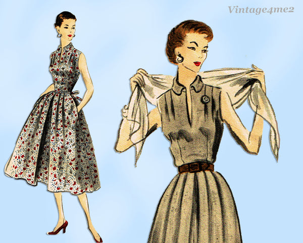 1940s sleeveless dress best sale