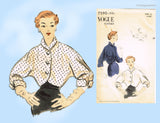 Vogue 7590: 1950s Stunning Misses Batwing Jacket Sz 34 B Vintage Sewing Pattern