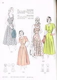 Advance 4826: 1940s Stunning Misses Sun Dress Sz 34 B Vintage Sewing Pattern