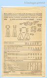 Advance 4826: 1940s Stunning Misses Sun Dress Sz 34 B Vintage Sewing Pattern