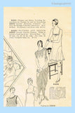 Butterick 5936: 1920s Misses Flapper Nightgown Sz 36 B Vintage Sewing Pattern