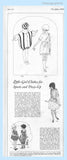 Ladies Home Journal 3149: 1920s Darlin Uncut Girls Dress Vintage Sewing Pattern