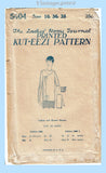 1920s Ladies Home Journal Sewing Pattern 5404 FF Multi Size Flapper Blouse 34-38