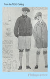 McCall 2217: 1920s Rare Uncut Older Boys Knickers Size 14 Vintage Sewing Pattern