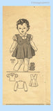 Marian Martin 9365: 1940s Toddler Girls Jumper and Blouse Vintage Sewing Pattern