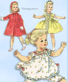 1950s Vintage Simplicity Sewing Pattern 1779 Sweet Sue Easy 31 Inch Doll Clothes