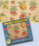 1950s Vogart 57 : Uncut Fruit No Sew Color Embroidery Transfer ORIGINAL