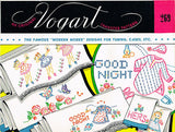 1950s Vintage Vogart Embroidery Transfer 269 Uncut Good Night Girls Pillowcases