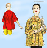 Vogue 7155: 1950s Uncut Misses Mandarin Jacket 34-36 B Vintage Sewing Pattern