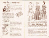 1950s Vintage Feedsack Pattern Booklet 1952 Pattern Service Sewing w Cotton Bags