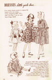 1950s Vintage Feedsack Pattern Booklet 1952 Pattern Service Sewing w Cotton Bags