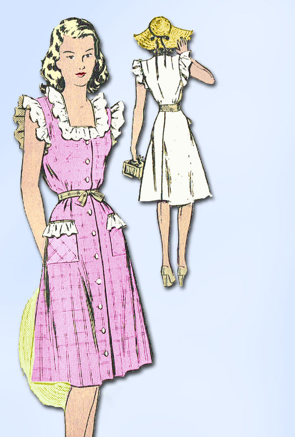 Simplicity Sewing Pattern S9464 Misses' 1940s Vintage Dress - Sewdirect