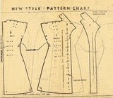 1940s Vintage Mail Order Sewing Pattern 2443 Misses Easy Street Dress Sz 14 32B - Vintage4me2