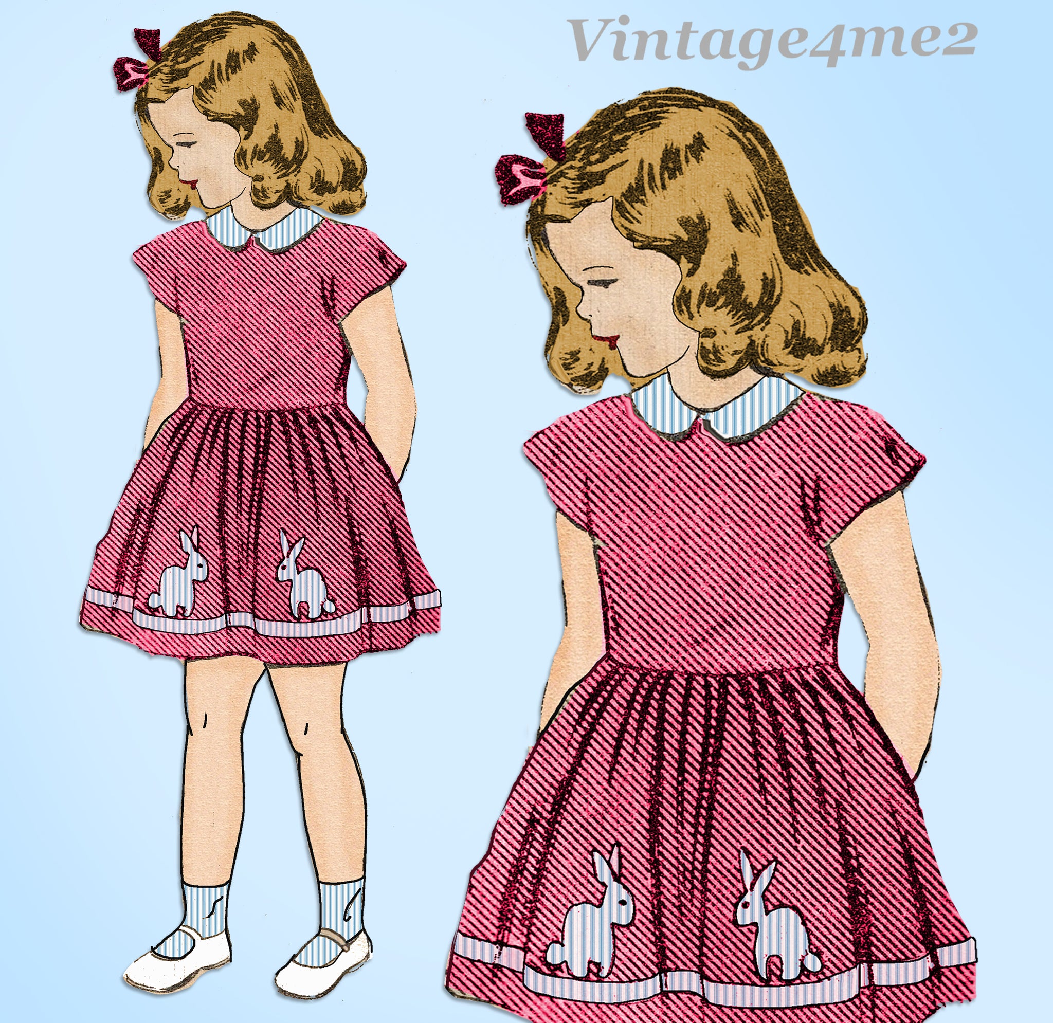 1940s childrens dresses best sale