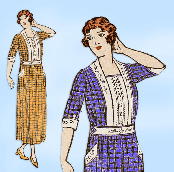 Mail Order 3230: 1910s Misses Edwardian Porch Dress 38 B Vintage Sewing Pattern - Vintage4me2