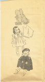 Anne Adams 4070: 1930s Uncut 24 Inch Doll Clothes Set Vintage Sewing Pattern - Vintage4me2