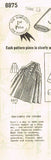 1940s Vintage Mail Order Sewing Pattern 8875 Uncut Misses Easy Skirt Sz 25.5 W - Vintage4me2