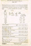 Advance 3754: 1940s Misses Topper & Trousers 36B Vintage Sewing Pattern