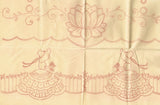 1940s Vintage Aunt Martha's Embroidery Transfer 127 Uncut Cutwork Pillowcases - Vintage4me2