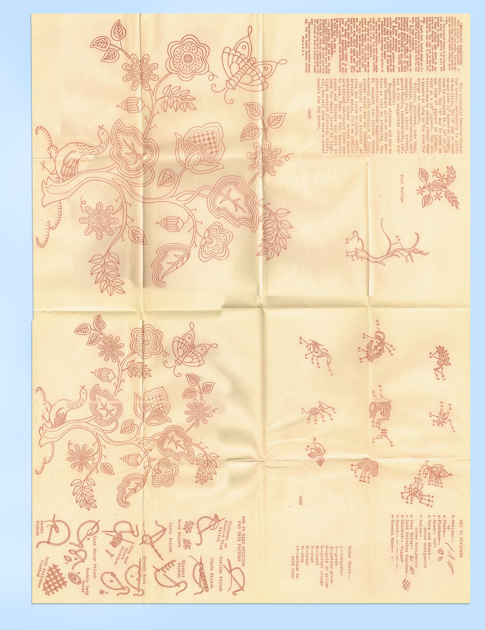 Roaring Twenties - Embroidery Patterns - Iron-On Transfer