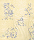 1910s Betty Burton 1980 Child's Nursery Motifs Uncut Vintage Embroidery Transfer - Vintage4me2