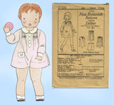 Butterick 2700: 1920s Uncut Baby Girls Bloomer Dress Sz1 Vintage Sewing Pattern