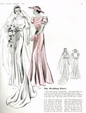 Butterick 6554: 1930s Rare Uncut Misses Wedding Dress 36B Vintage Sewing Pattern - Vintage4me2