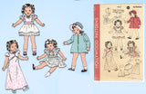 1930s Vintage Hollywood Sewing Pattern 1913 14 Inch Film Star Doll Clothes Set