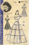 RARE Hollywood Sewing Pattern 1967 Gone with the Wind Civil War Gown Size 32B