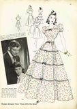 RARE Hollywood Sewing Pattern 1967 Gone with the Wind Civil War Gown Size 32B