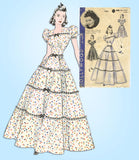 RARE Hollywood Sewing Pattern 1967 Gone with the Wind Civil War Gown Size 32B