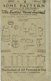 1920s Rare Ladies Home Journal Sewing Pattern 2610 Toddler Girls Apron & Cap Sz4 - Vintage4me2