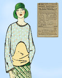 Ladies Home Journal 2948: 1920s Uncut Misses Blouse 34 B Vintage Sewing Pattern