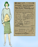 Ladies Home Journal 2948: 1920s Uncut Misses Blouse 36 B Vintage Sewing Pattern