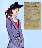 Ladies Home Journal 2968: 1920s Uncut Misses Dress Sz 40B Vintage Sewing Pattern