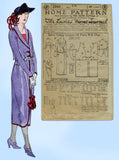 Ladies Home Journal 2968: 1920s Uncut Misses Dress Sz 40B Vintage Sewing Pattern