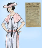 Ladies Home Journal 3004: 1920s Uncut Misses Dress Sz 32B Vintage Sewing Pattern