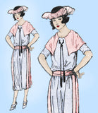 Ladies Home Journal 3004: 1920s Uncut Misses Dress Sz 32B Vintage Sewing Pattern