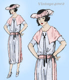 Ladies Home Journal 3004: 1920s Uncut Misses Dress Sz 32B Vintage Sewing Pattern