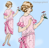 Ladies Home Journal 3488: 1920s Uncut Girls Dress Sz 10 Vintage Sewing Pattern